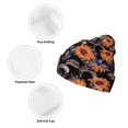 thumbnail image 3 of Pofeuu Sunflowers Print Beanie Hat for Men Women Knit Winter Hat Warm Cuffed Skull Beanie Slouchy Soft Unisex, 3 of 6