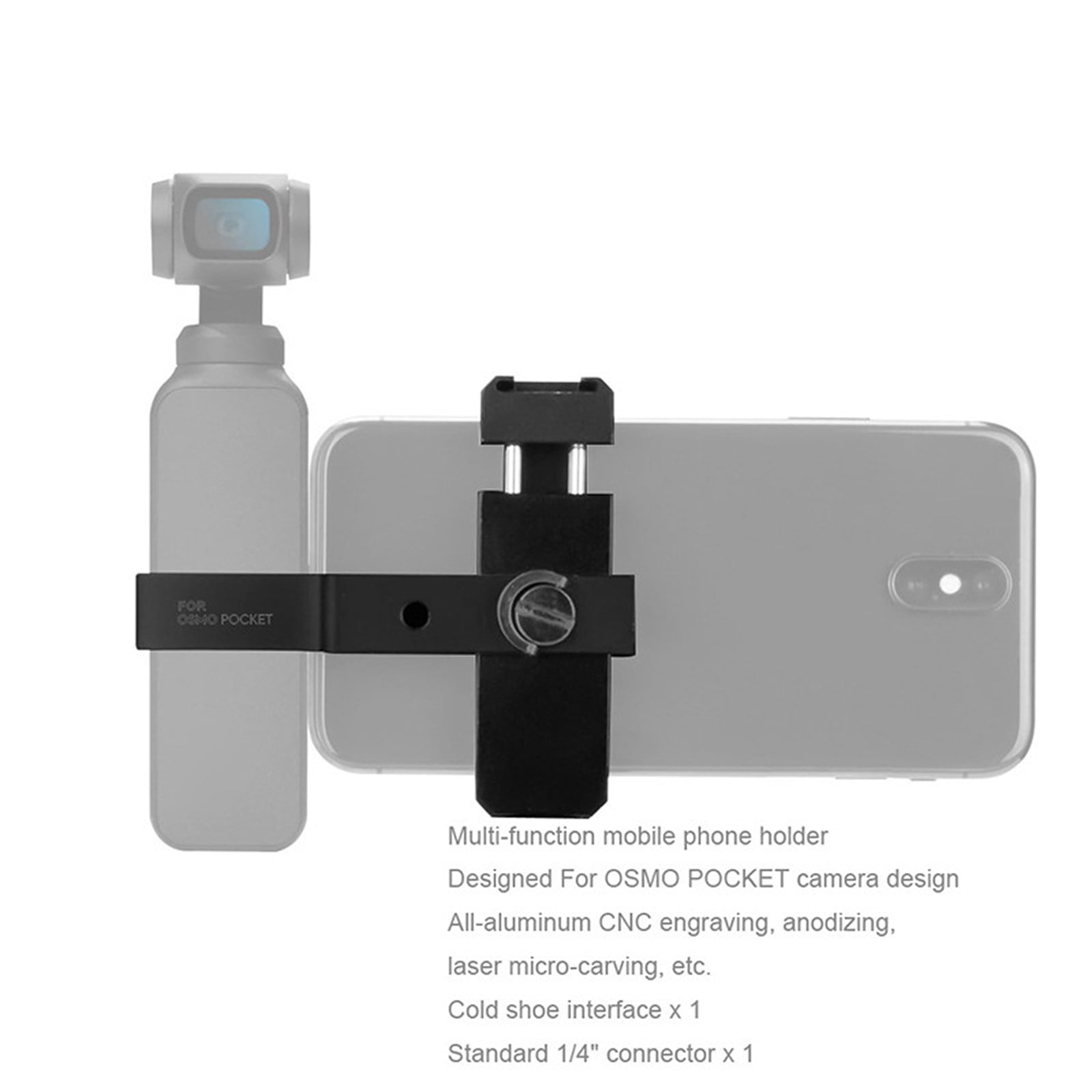 Phone Holder Set Mount Gimbal Toys For DJI OSMO Pocket Camera Mobile Handheld 