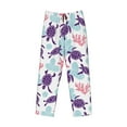 thumbnail image 4 of Disketp Ornamental Turtles Men'S Pajama Pants - Ultra Soft Fleece Sleep And Lounge Pants (Size: S-Xxl), 4 of 9