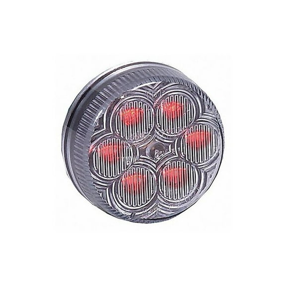 Maxxima Clearance Light, LED, Rd, Grommet, Rnd, 2 Dia M34260RCL