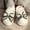 White, variant on Womens Plush Open Toe House Slippers Fuzzy Slide with Heart Bow and Non-Slip Sole for Indoor Comfort,Size 5.5-6