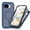 Blue, variant on Magnetic Case for Google Pixel 10 /10 Pro, 360° Full-Body Protection, Built-in Screen Protector, Translucent Rugged Phone Case with Magnetic Ring, Military-Grade Shockproof Protective Cover, Purple