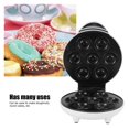 thumbnail image 2 of 1200W Mini Electric Donut Maker Household Breakfast Machine Kitchen Appliance ,Easy to Operate, 2 of 6