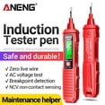 thumbnail image 1 of Voltage Tester Practical Smart Induction Tester Pen for Home Office Industry Red, 1 of 10