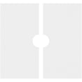 thumbnail image 4 of 30"OD x 5"ID x 10 1/2"C x 1"P Knox Architectural Grade PVC Contemporary Ceiling Medallion, Two Piece, 4 of 11