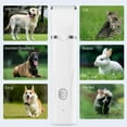 thumbnail image 7 of 4 in 1 Dog Clippers, Low Noise Pets Hair Clipper Grooming Kit, Cordless Dog Paw Trimmers Rechargeable Quiet Nail Grinder Shaver for Dogs Cats Trimming Hair Around Paws Eyes Ears Face Rump, 7 of 7