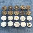 thumbnail image 3 of tredstone 12pcs Practical Metal Button Buckle For Convenient Waistband Fitting Durable Fashionable Easy 42 1Set, 3 of 6