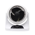 thumbnail image 2 of Ventilador circulador completo portátil de tamaño mini, máquina de circulación fuerte con inclinación de 110 grados negro, 2 of 9