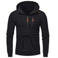 thumbnail image 6 of Xzbqbs Men's Fashion Hoodies & Sweatshirts Quarter-Zip Tactical Hooded Pullover Causal Long Sleeve Lightweight Sweatshirt with Pocket, 6 of 7