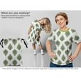 thumbnail image 6 of oneOone Cotton Cambric Green Fabric Block Quilting Supplies Print Sewing Fabric By The Yard 42 Inch Wide-OY, 6 of 6