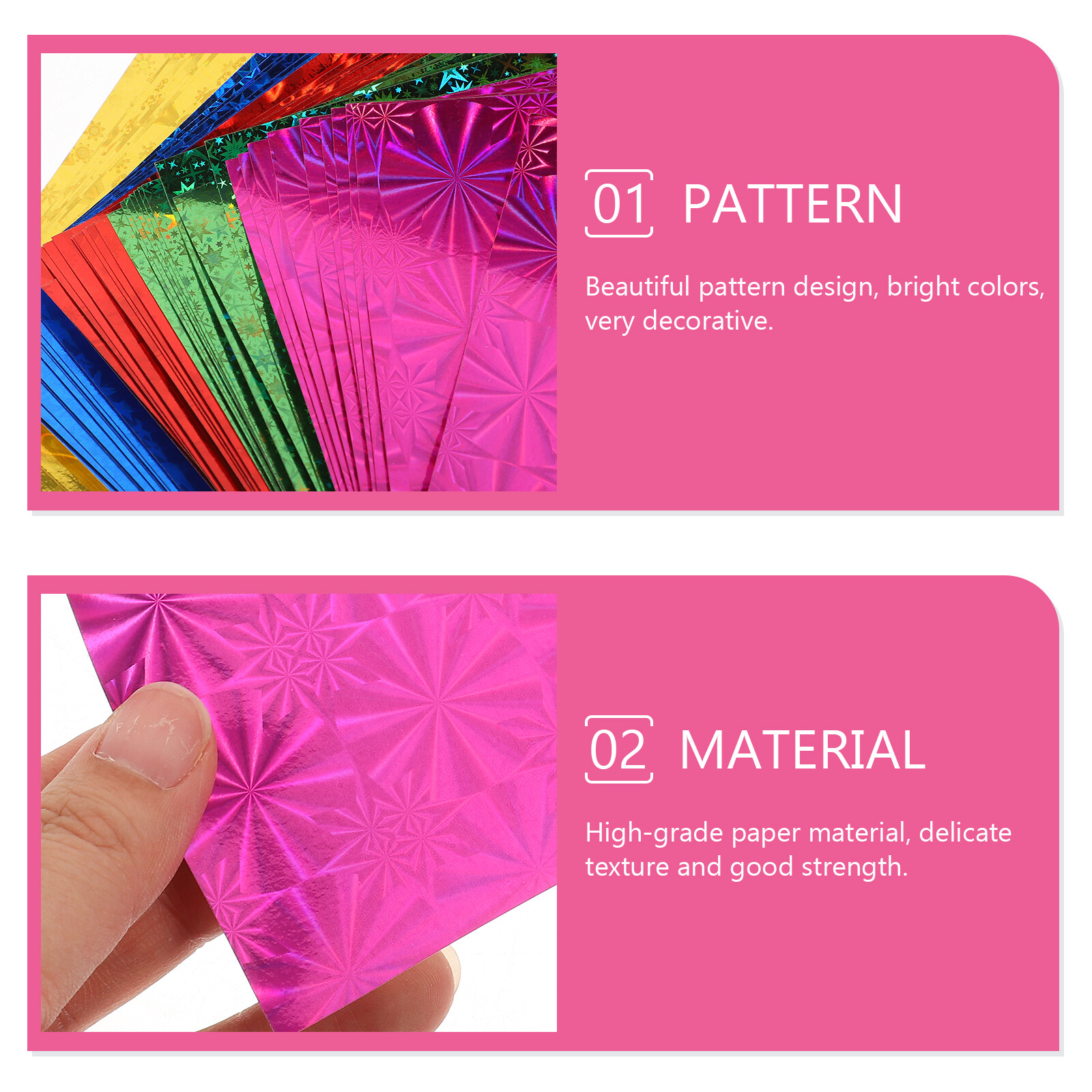 150Pcs DIY Origami Paper Square Origami Folding Paper Hand Crafts Origami Paper