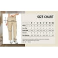 thumbnail image 7 of CALI1850 Women's Comfortable And Relaxed High Rise Wide Leg Cargo Pants With Slanted Pockets, 7 of 7