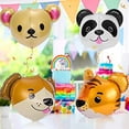 thumbnail image 5 of Globo de animales de la selva, globo de helio 4D de 4 piezas para decoración de cumpleaños de niño y niña Sailing Electrónica, 5 of 5