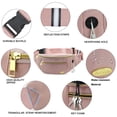 thumbnail image 7 of Entchin Small Fanny Pack for Women Girl Water Resistant Waist Pack Pink Crossbody Bags for Shopping Traveling Cycling, 7 of 7
