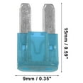thumbnail image 4 of Unique Bargains 10 Pcs Car Mini Blade Fuses for Marine RV Camper Boat Truck Motorcycle SUV Replacement Fuse 15A, 4 of 6