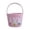 #2026 Pink, variant on Easter Basket Easter Bunny Baskets for Kids with Cute Rabbit Ears Stripe, Easter Gift Baskets Children Gift Storage Handbag Easter Basket Stuffers