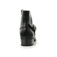 thumbnail image 5 of Ferro Aldo Reyes MFA606332 Mens Memory Foam Casual High Western Buckle Strap Ankle Dress Boots, in Black, Men's Size 9, 5 of 8