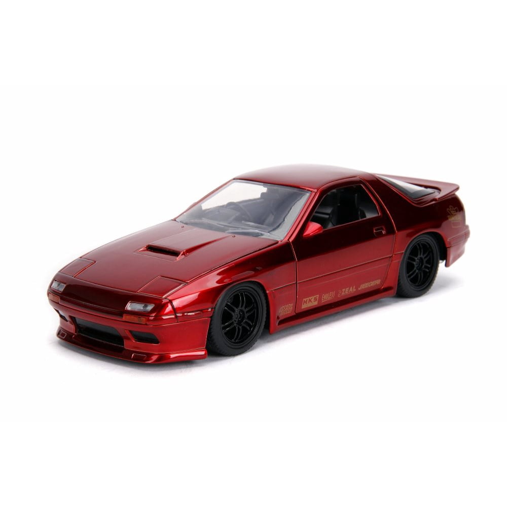 1985 Mazda RX-7 (FC), Red - Jada 99755DP1 - 1/24 scale Diecast Model Toy Car (Brand New but NO