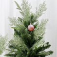 thumbnail image 4 of 10/1PCS Christmas Snowy Pine Needles Artificial Pine Branches Fake Plants Ornaments DIY Crafts Garlands Navidad Party Home Decor, 4 of 5
