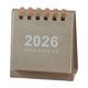 thumbnail image 2 of Seyotauo Mini Desk Calendar, 2025-2026 Small Desk Calendar, October 2025 to December 2026, 15 Monthly, Mini Standing Flip Calendar, Thick Paper Twin-Wire Binding, Desktop Calendar for Office or Home, 2 of 6