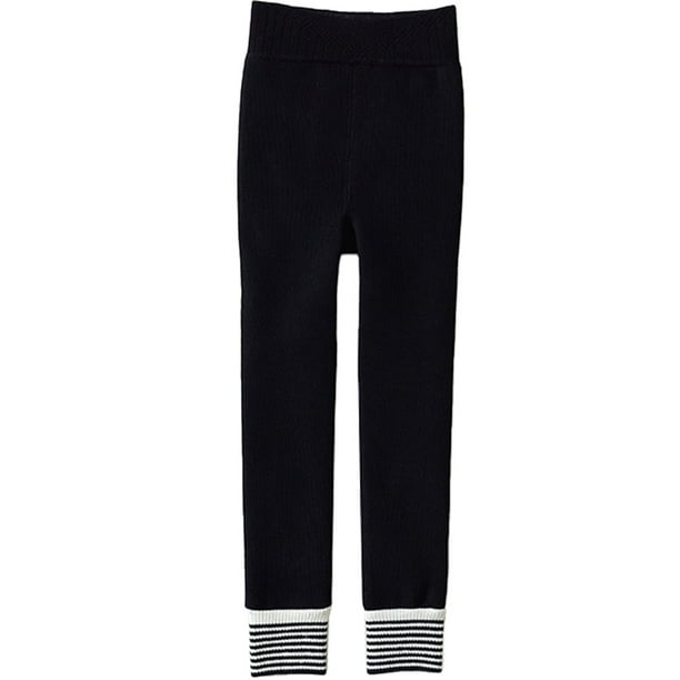 Leggings de invierno para niñas, medias opacas, medias elásticas cálidas, leggings largos de invierno para niñas.