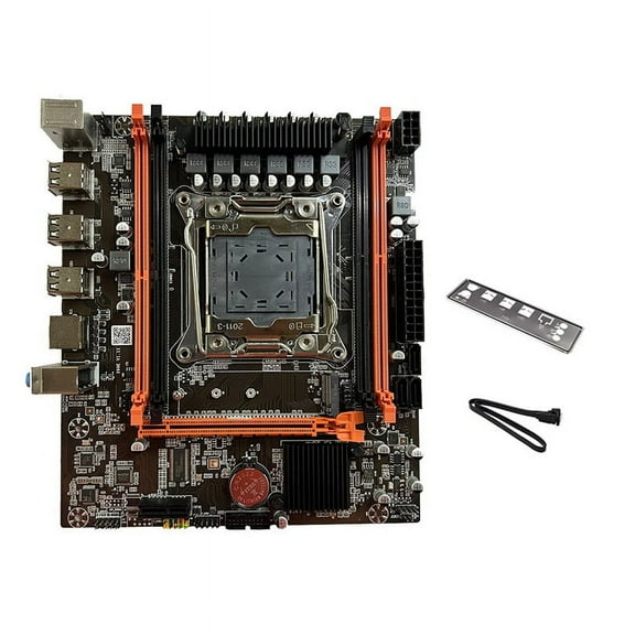 X99E Motherboard Dual Channel Supports 4XDDR4 RECC RAM PCIE X16 NVMe Gigabit LAN Card Computer Desktop Motherboard
