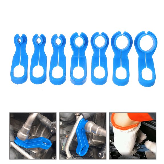 QIFULL 7Pcs Precision Nylon Line Removal Tools for Car Air Conditioning and Engine Maintenance
