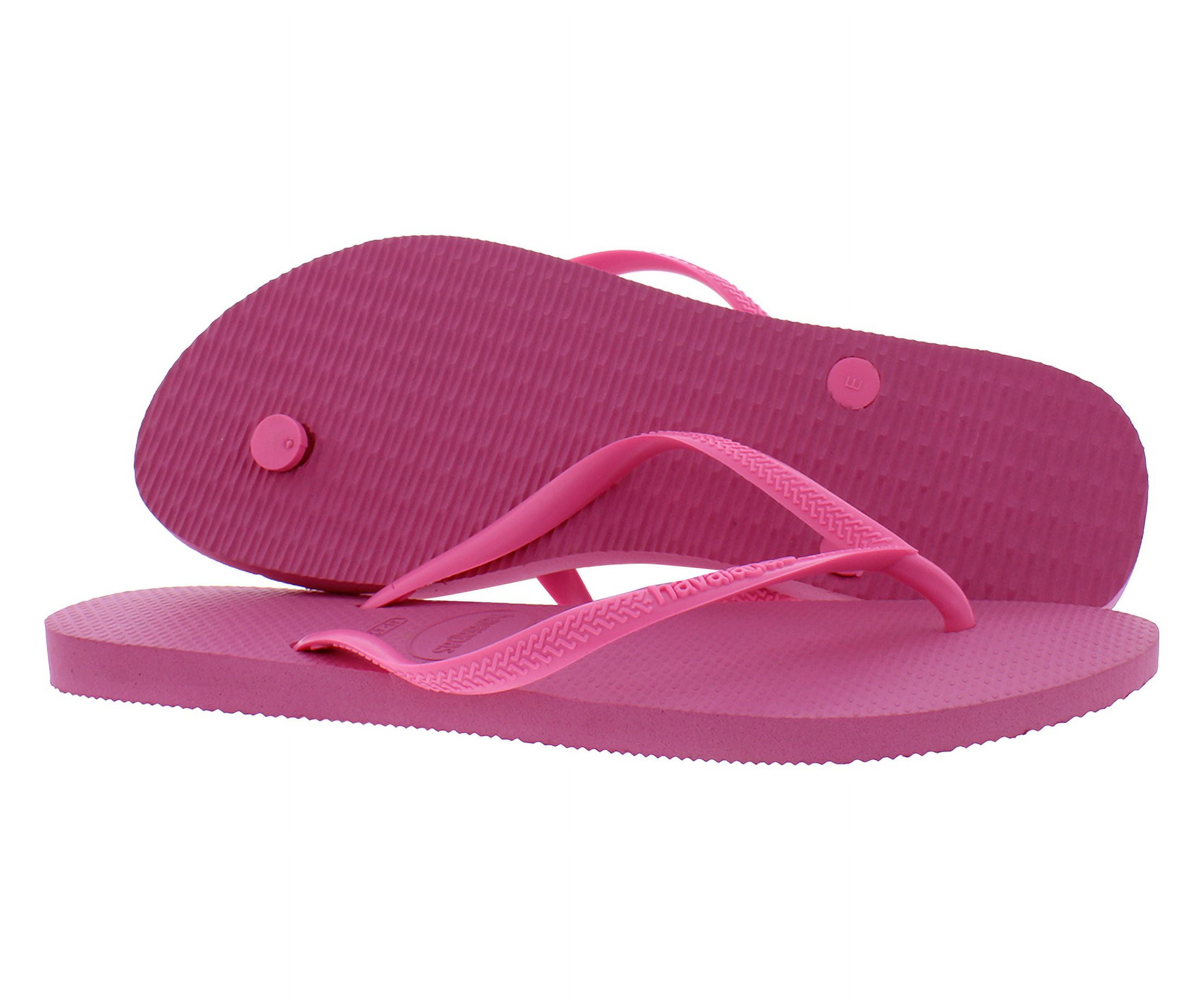 Havaianas Women's Slim Flip Flop Waterproof Sandal, Pink