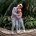 thumbnail image 6 of JAN & JUL Girls' Cotton Baseball Cap, Lightweight Trucker Hat for Kids (XL: 5-12 Years, Pink Daisy), 6 of 6