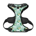 thumbnail image 4 of Kdxio Horse And Flower Print No Pull Dog Harness Adjustable Reflective Oxford Easy Control Medium Large Dog Harness for Training and Everyday-Medium, 4 of 8