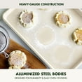 thumbnail image 5 of GreenPan 13" x 9" Nonstick Rectangle Cookie Sheet – Healthy Coating, Steel Bakeware, Easy Clean, 5 of 7