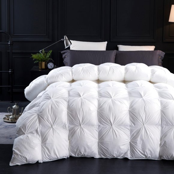 Acolchado King Size Three Geese de pluma y fibra de plumón de pato 270 x 229 cm