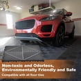 thumbnail image 3 of Big Floors RaceDeck Garage Floor Tiles, Interlocking Garage Flooring, Free-Flow Self-Draining Non-Slip Heavy-Duty Copolymer, Easy Install (Graphite, 40 Pack of 15 x 15" Tiles), 3 of 9