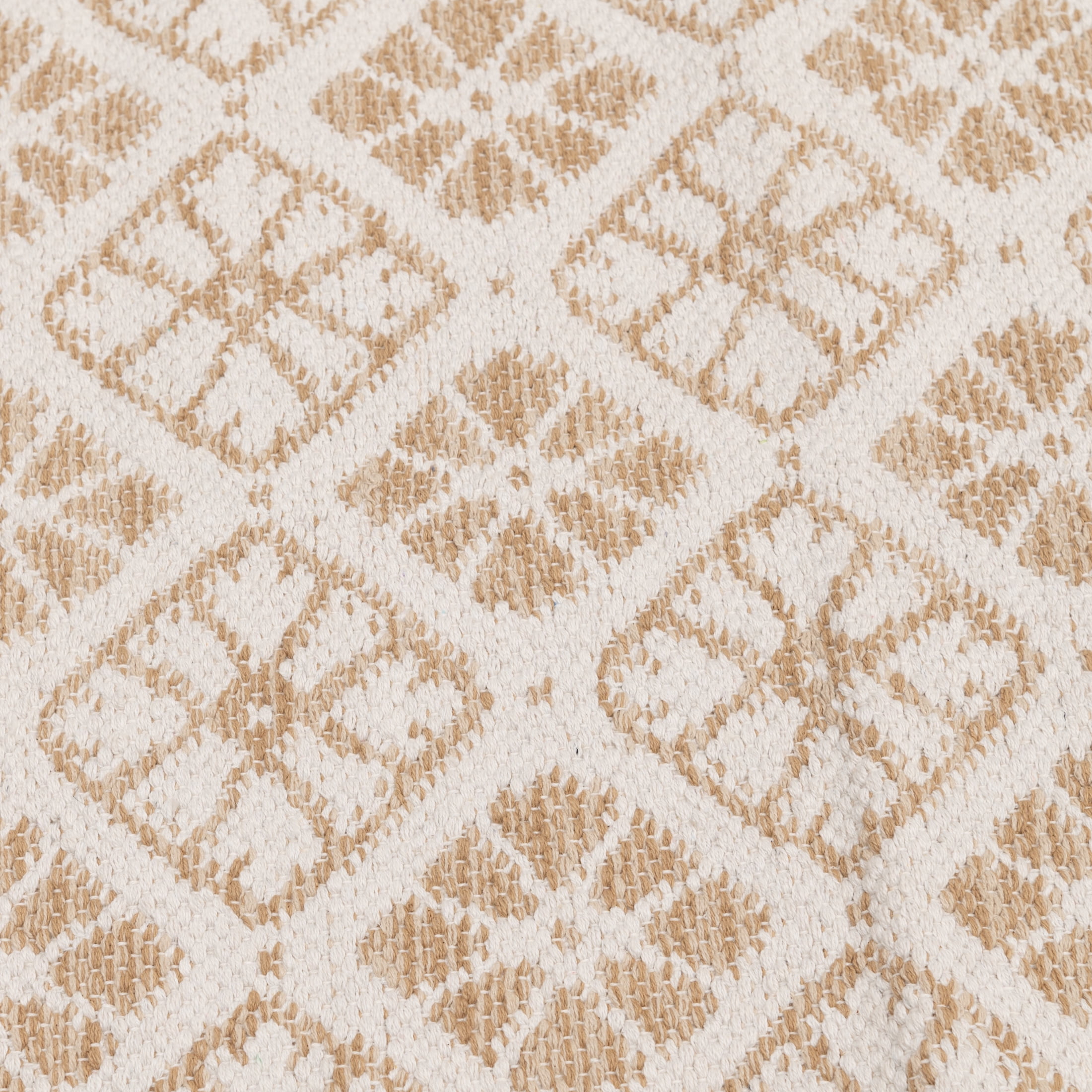 Mainstays by Becky G. & Alejandra Indoor Accent Rug, Beige Tile, 24" x 36"