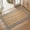 Gray/Natural, variant on Harlow Hill Teni Braided Jute 2' x 3' Brown/Natural Bordered Performance Indoor Area Rug