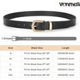 thumbnail image 6 of Women Waist Belt Fashion Ladies Belt with Gold Buckle for Jeans Pants Dress Plus Size, 6 of 6