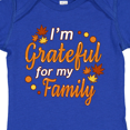 thumbnail image 4 of Inktastic I'm Grateful for My Family in Orange with Fall Leaves Boys or Girls Baby Bodysuit, 4 of 5