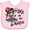 AD-Pink, variant on Inktastic Día De Los Muertos Girl Boys or Girls Baby Bib