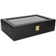 thumbnail image 4 of Caja Caja Para Reloj Caja De Colección De Almacenamiento De Exhibición De Madera Con 12 Ranuras Organizador Vintage Clásico Simple, 4 of 7