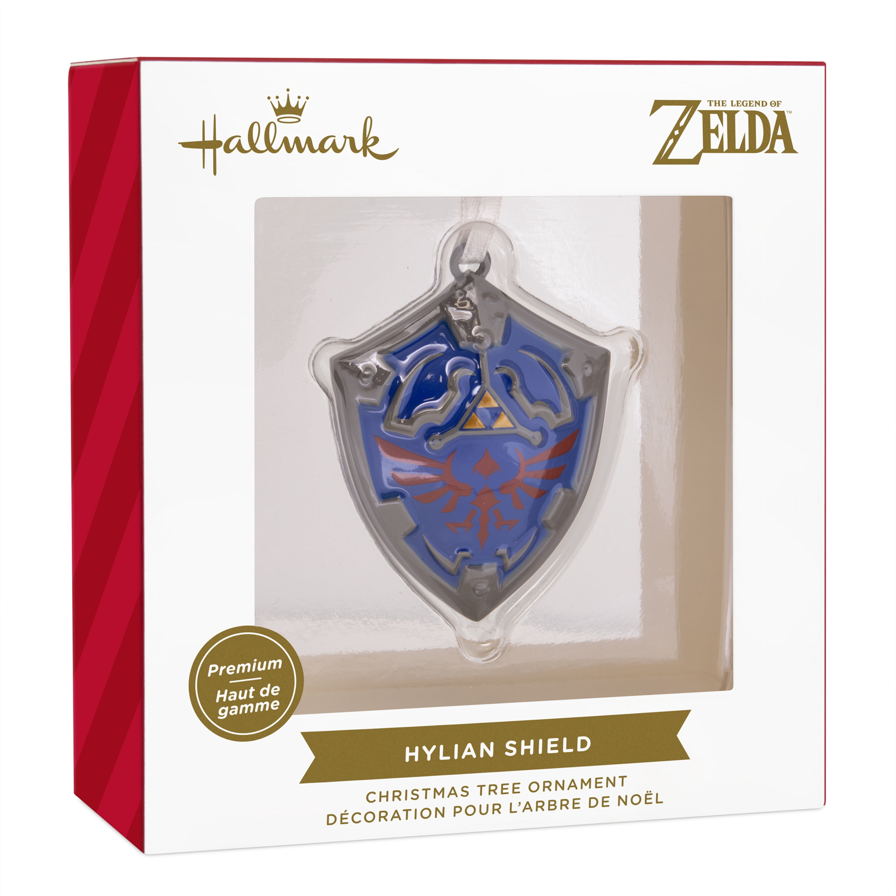 Hallmark Ornament (The Legend of Zelda Hylian Shield, Metal), 1 Count