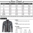 thumbnail image 3 of Mens Cardigan Sweaters With Pockets Autumn Winter Full Zip Fleece Lined Knit Sweater Jacket Stand Collar Long Sleeve Casual Lightweight Fleece Lined Cardigan With Zipper M Blue, 3 of 4