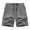 A-Gray, variant on Kmdttou Men's Shorts Athletic Sports Shorts Beach Pants Elastic Waist Drawstring Pockets Casual Camouflage Print Knee Length Shorts (Available in Plus Size)