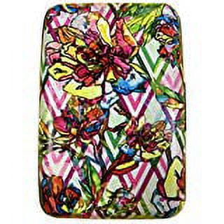 RFID Secure Armored Wallet - Floral, Rainbow