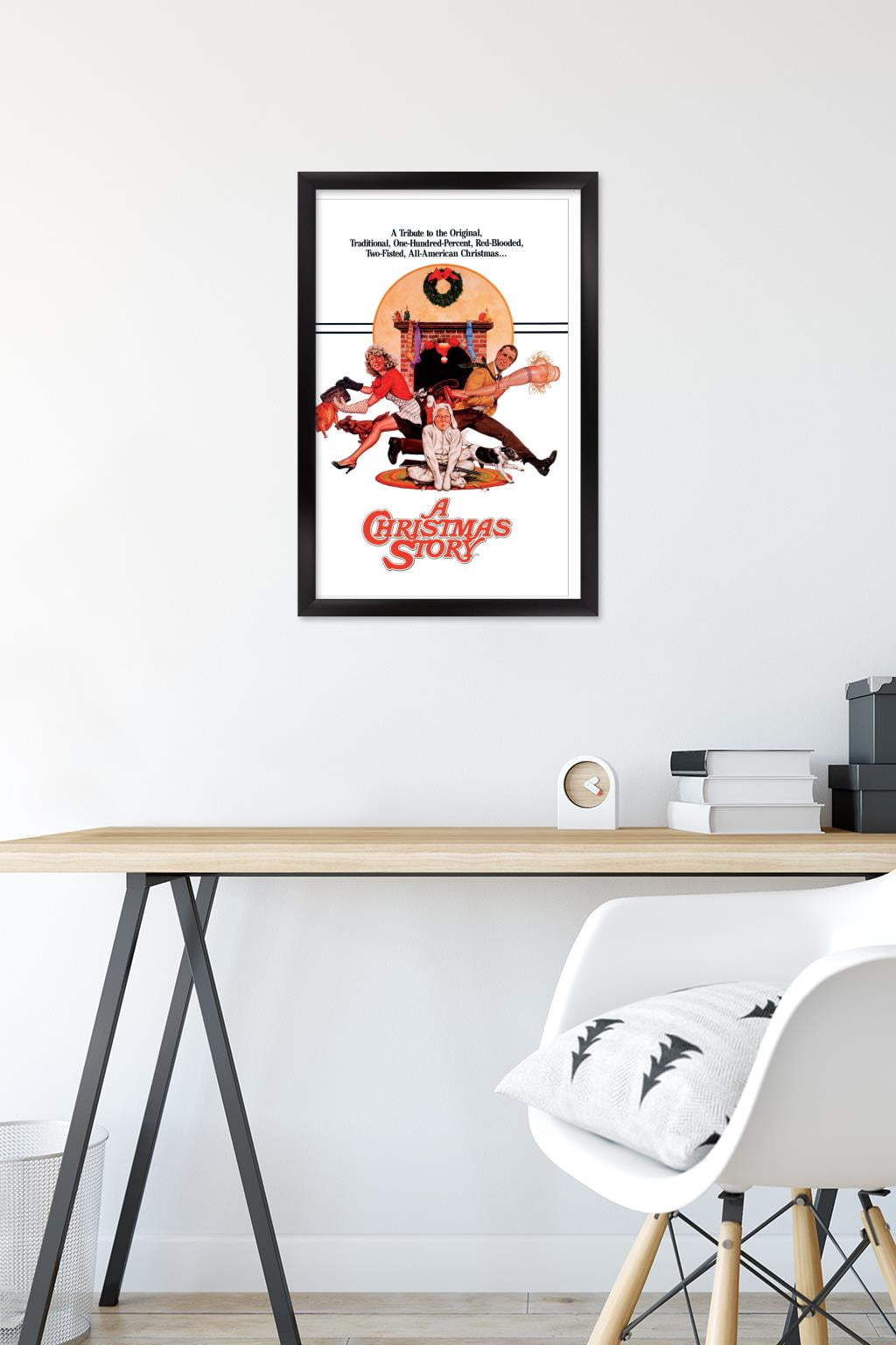 A Christmas Story - One Sheet Wall Poster, 14.725" x 22.375" Framed