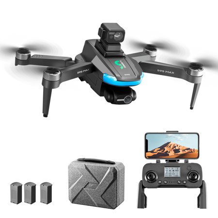 Model aircraft,Optical Two Eis Stabilization 4k Dual 2- Quadcopter Motor Wifi Avoidance Model Aircraft Return Optical With Motor Dual Camera Quadcopter With Uhd Eis With Camera 3 Battery S9s
