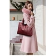 thumbnail image 4 of Jia Store Women Leather Handbag Shoulder Crossbody Bag Tote Satchel Handbag for Christmas Gifts, 4 of 5