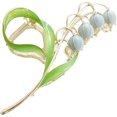thumbnail image 1 of Accesorios para el cabello con flores de lirio de los valles: horquillas de metal para peinar el cabello grueso y fino, 1 of 5