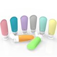 thumbnail image 2 of TSA-Approved Travel Bottles: Leak-Proof Silicone Containers for Toiletries, 90ml/3OZ - BPA Free!, 2 of 5