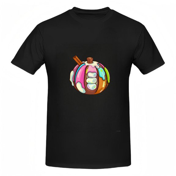 Cute Donut Graphic Tee - Foodie T-Shirt