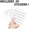 thumbnail image 3 of 20pcs 500pcs Self-Adhesive Tooth Toothbrush Stickers 0.4x0.5 Inch Dentist Stickers Scrapbook Paper Tooth Training Stickers Decals for Scrapbooking Calendar Arts DIY Crafts bag Seal for Party, 3 of 8